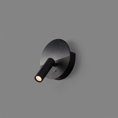 FARO DUAS USB C Aplique Lector Negro