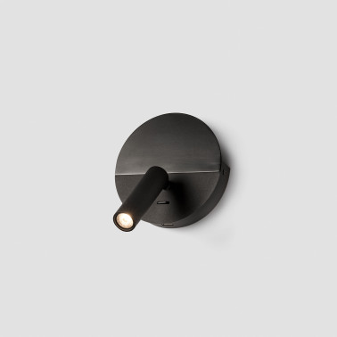 FARO DUAS USB C Aplique Lector Negro