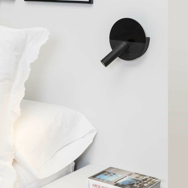 FARO DUAS USB C Aplique Lector Negro