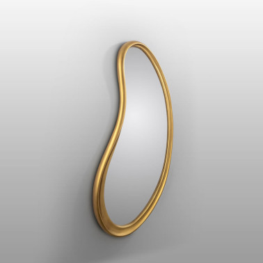 SCHULLER BRIGITTE 67x166 Espejo Dorado
