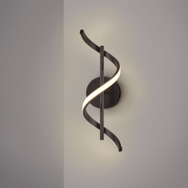 SCHULLER BOA Aplique-Plafón Negro