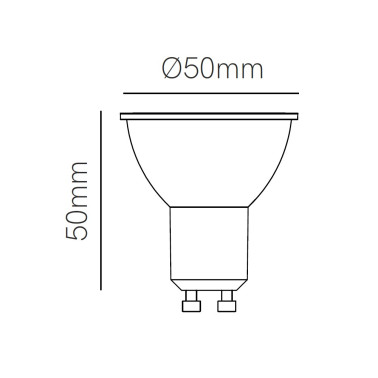 BENEITO FAURE UNIFORM Dimmable 6W GU10 2700K