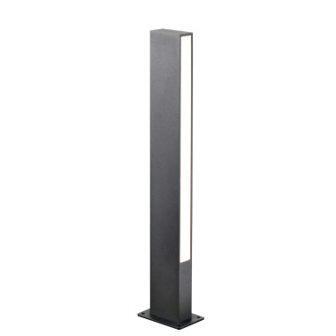 MANTRA LOTUS Baliza IP65 10W 3000K Gris Oscuro
