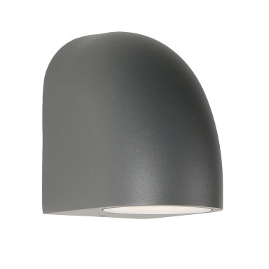 MANTRA BALDY Aplique 1L GU10 IP65 Gris Oscuro