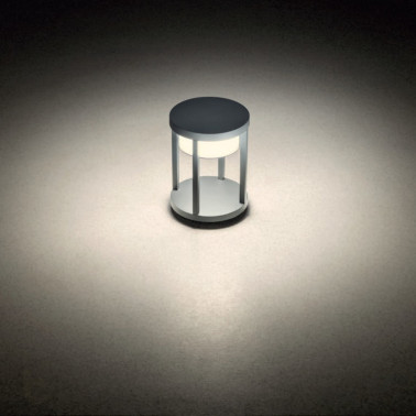 REDO MAX 270 Baliza IP65 15W 3000K Gris Oscuro