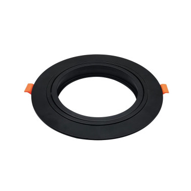 LIGHTED Aro Empotrable QR111 Redondo Negro