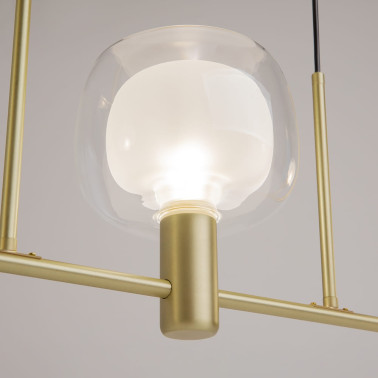 MAYTONI VISION Colgante Lineal Dorado
