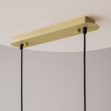 MAYTONI VISION Colgante Lineal Dorado