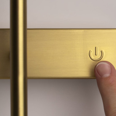 MAYTONI TOUCH Aplique Latón Satinado Táctil