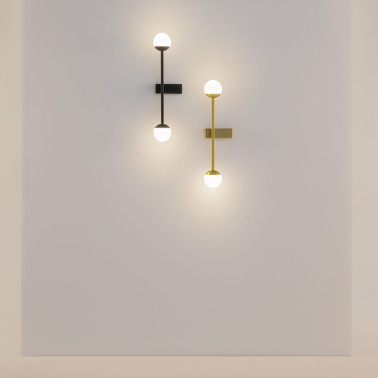 MAYTONI TOUCH Aplique Negro Táctil