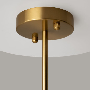 MAYTONI FORTANO 6L Lámpara de Araña Negro-Latón