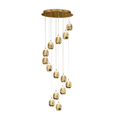 SCHULLER ROCÍO Lámpara Oro 14L D50 Dimable