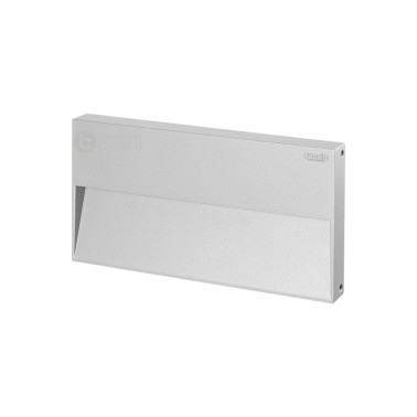 GOCCIA STAMP 280 Aplique de Pared Gris Aluminio