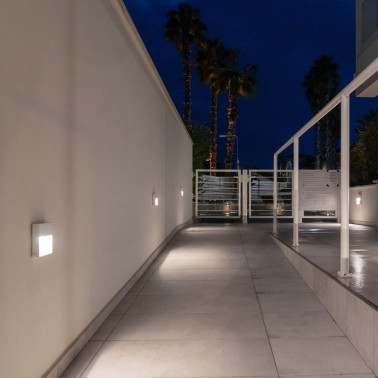 GOCCIA STAMP 175 Aplique de Pared Blanco