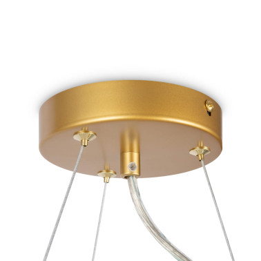 MAYTONI DALLAS 11L Colgante Oro-Ámbar