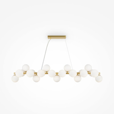 MAYTONI DALLAS 25L Colgante Lineal Oro-Opal