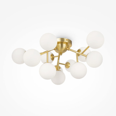 MAYTONI DALLAS 12L Plafón de Techo Oro-Opal