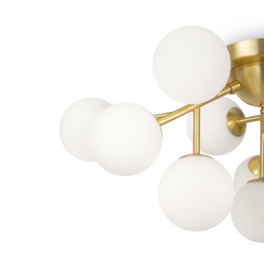 MAYTONI DALLAS 12L Plafón de Techo Oro-Opal