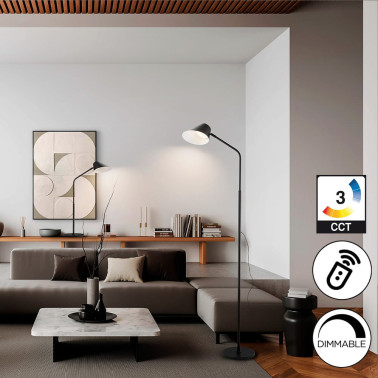 SCHULLER ESINO Pie de Salón Negro con Mando