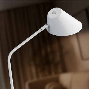 SCHULLER ESINO Pie de Salón Blanco con Mando