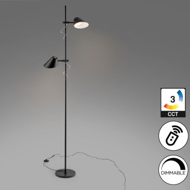 SCHULLER ESINO Pie de Salón 2L Negro con Mando