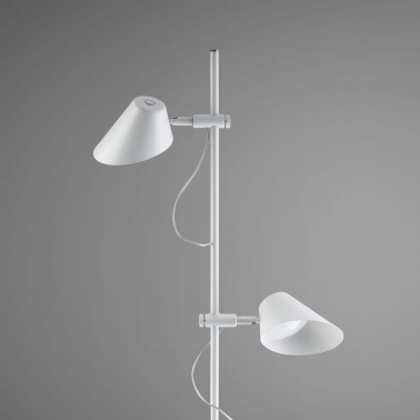 SCHULLER ESINO Pie de Salón 2L Blanco con Mando