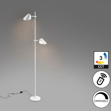 SCHULLER ESINO Pie de Salón 2L Blanco con Mando