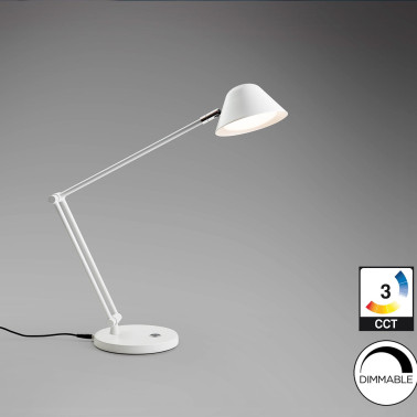 SCHULLER TAROS Flexo de Escritorio Blanco