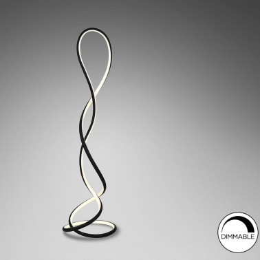 SCHULLER EVANIA Pie de Salón LED Negro Dimable