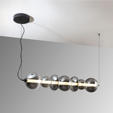 SCHULLER GLADIS Colgante Vertical-Horizontal Negro-Smoky