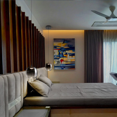 SCHULLER ONICE Colgante 1L Negro-Smoky