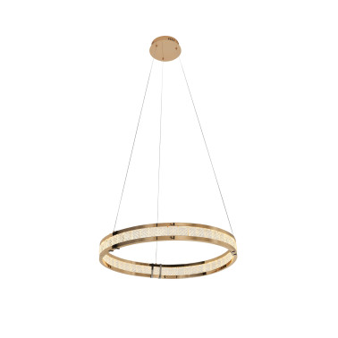 SCHULLER LORIAN Colgante 1 Aro Dorado Brillo