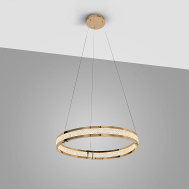 SCHULLER LORIAN Colgante 1 Aro Dorado Brillo