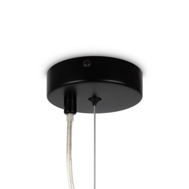 MAYTONI DALLAS 6L Colgante Vertical Negro-Smoky