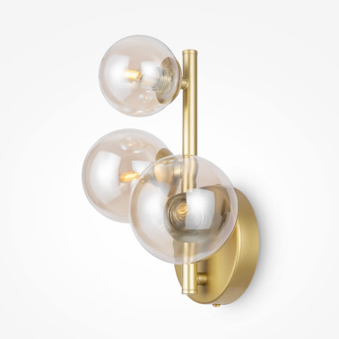 MAYTONI DALLAS 3L Aplique Oro-Ámbar
