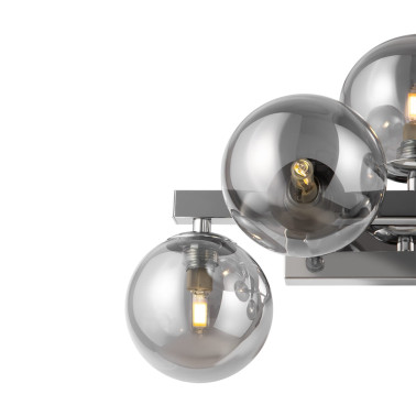 MAYTONI DALLAS 5L Aplique Cromo-Smoky