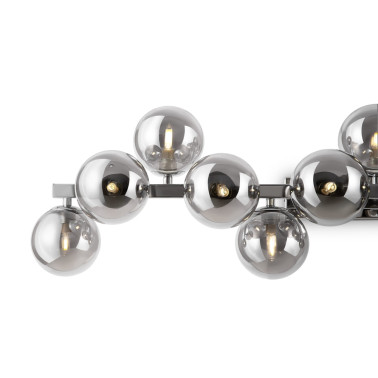 MAYTONI DALLAS 13L Aplique Cromo-Smoky