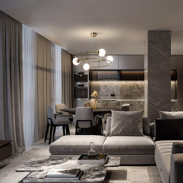 MAYTONI BALANCE 610 Colgante Dorado 4L