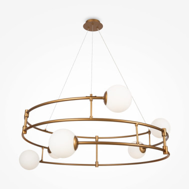 MAYTONI BALANCE 812 Colgante Dorado 6L
