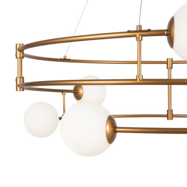 MAYTONI BALANCE 812 Colgante Dorado 6L