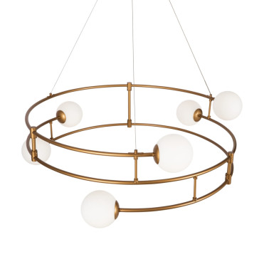 MAYTONI BALANCE 812 Colgante Dorado 6L