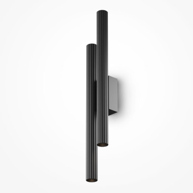 MAYTONI CALIPSO 2L Aplique de Pared Negro 24W