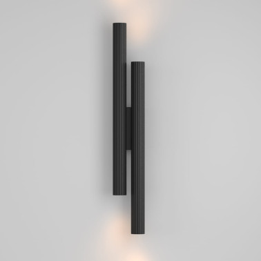 MAYTONI CALIPSO 2L Aplique de Pared Negro 24W