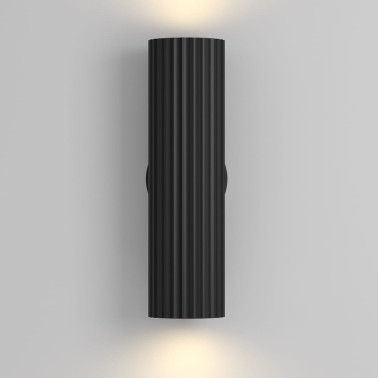 MAYTONI CALIPSO 2L Aplique de Pared Negro GU10