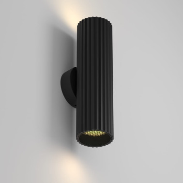 MAYTONI CALIPSO 2L Aplique de Pared Negro GU10