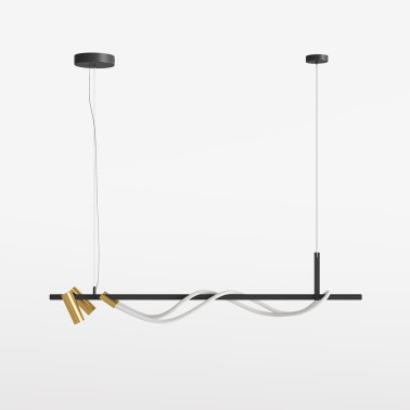 MAYTONI TAU Colgante de Cuerda con Focos LED