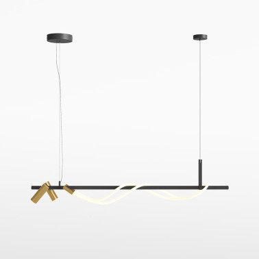 MAYTONI TAU Colgante de Cuerda con Focos LED