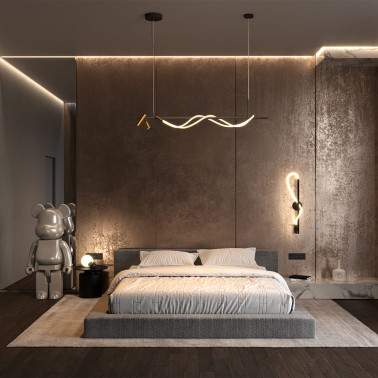 MAYTONI TAU Colgante de Cuerda con Focos LED