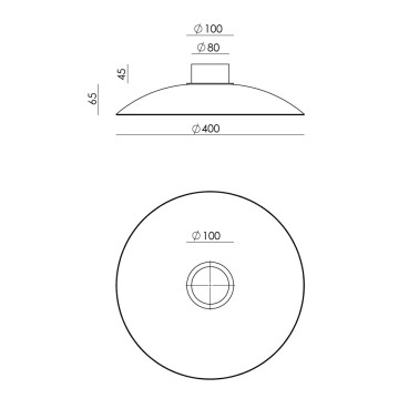 AROMAS BETTY Aplique con Tulipa de Cristal