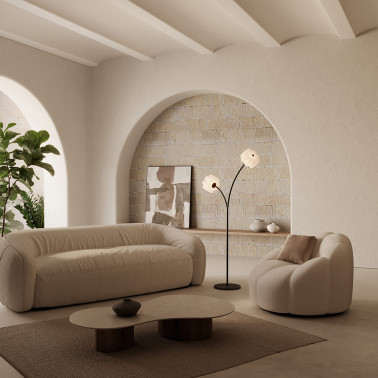 AROMAS FLOW Lámpara de Pie 2 x G9